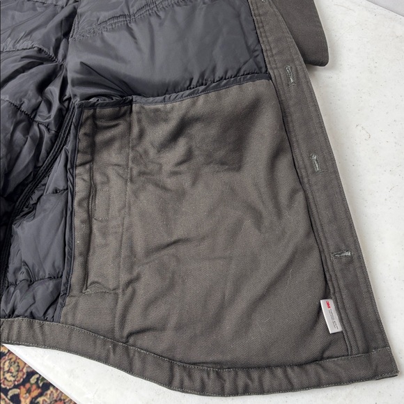 Duluth Superior Fire Hose Quilted Button Front Shirt Jacket sz 2X - Picture 6 of 11